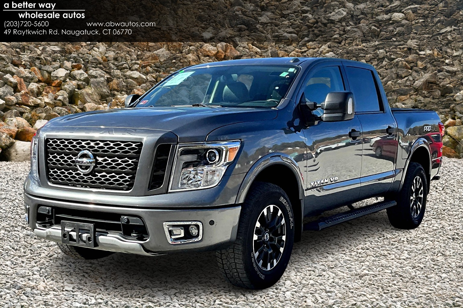 2019 Nissan Titan PRO-4X @city, Connecticut A Better Way