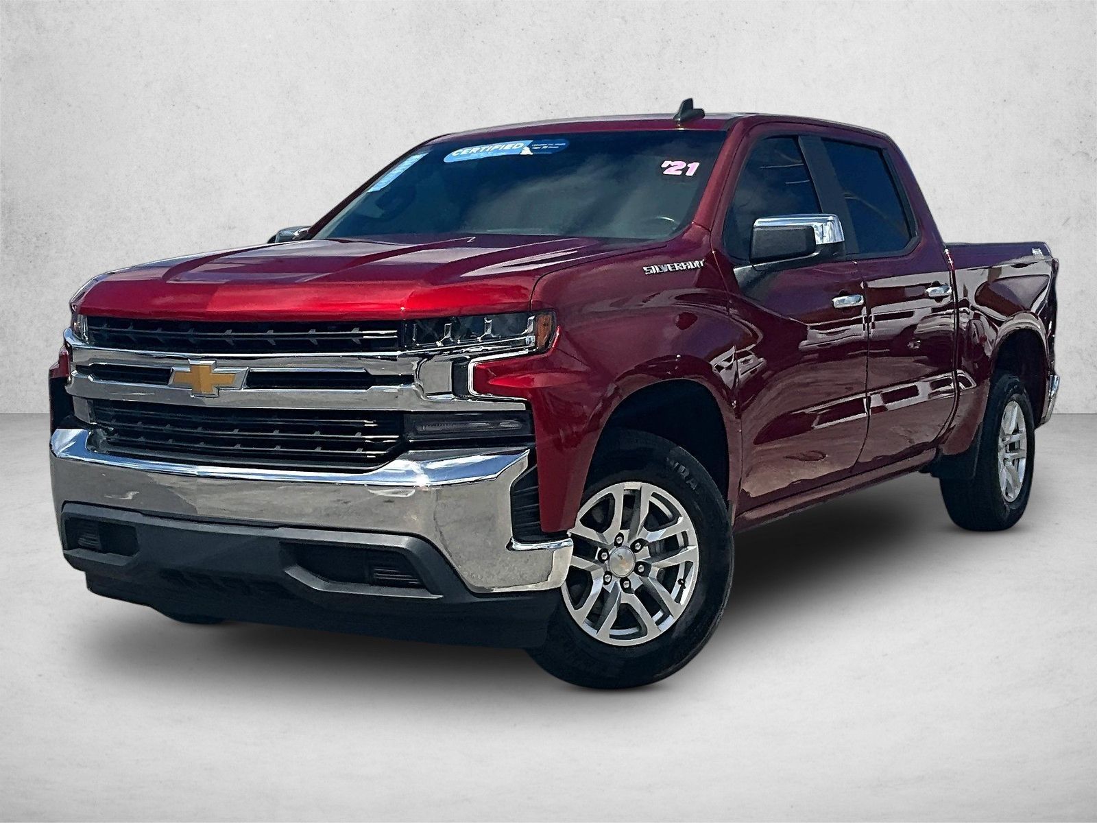 Chrome Top Half Mirror Covers For 2015-2016 Chevy Silverado 2500HD & 3500HD
