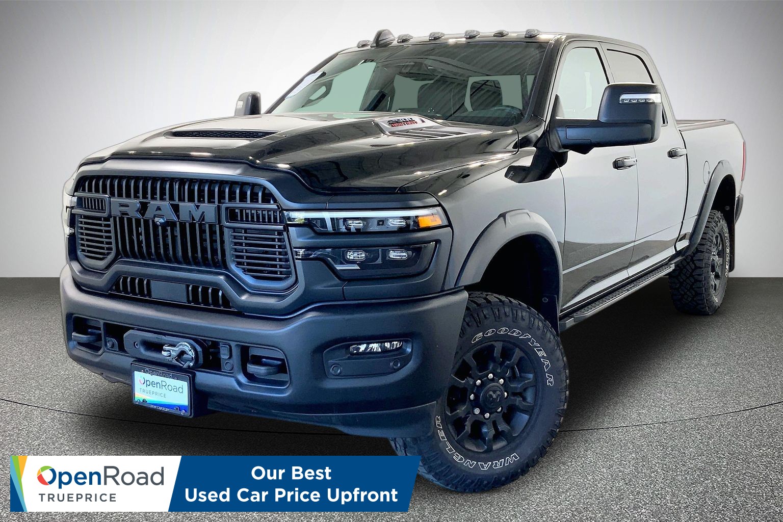 Black 2026 RAM 2500 Pickup Truck Four-Wheel Drive Automatic