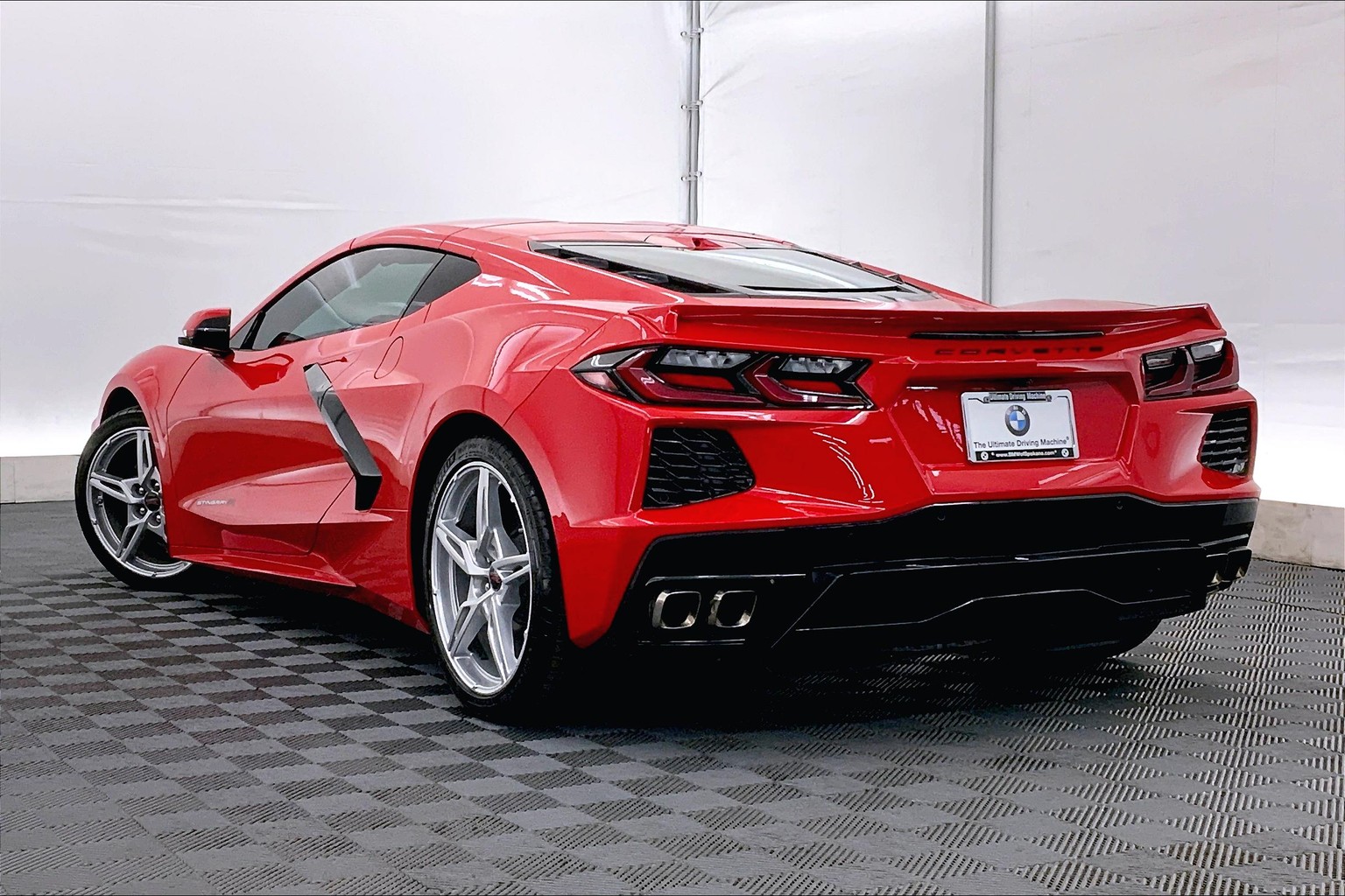 2023 C8 Corvette Stingray, Premium Luggage, Jet Black Leather, 70th  Anniversary Logo, Set of Two