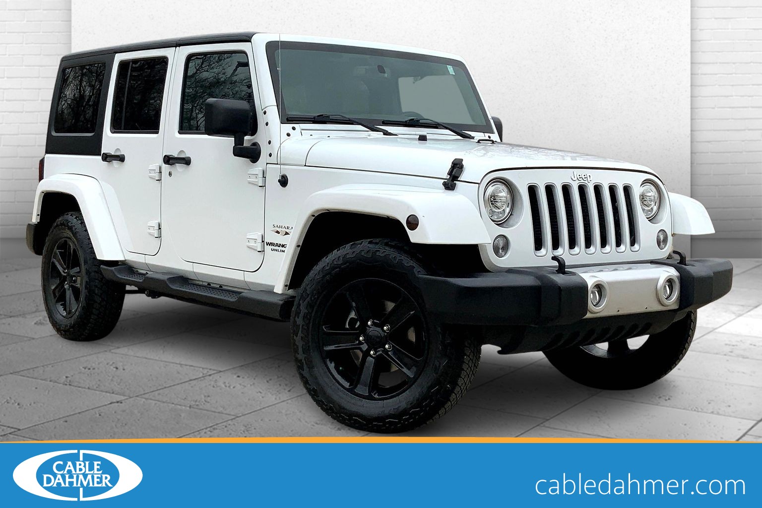 Used White 2017 Jeep Wrangler Unlimited Suv for Sale in INDEPENDENCE, MO -  19238B