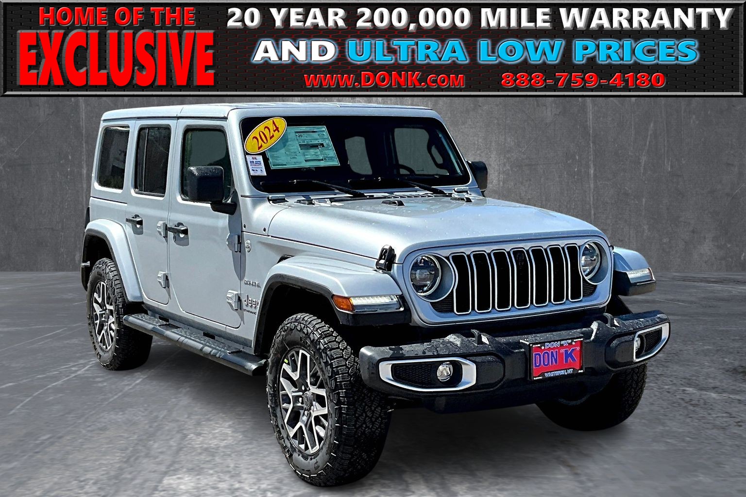 New 2024 Jeep Wrangler For Sale at Don K Whitefish | VIN: 1C4PJXEG6RW302168