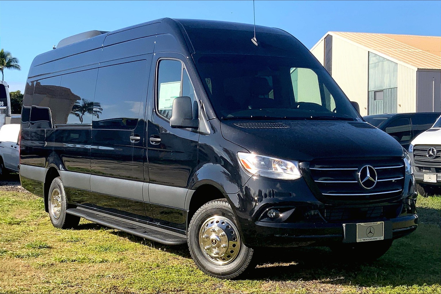2023 Mercedes-Benz Sprinter 3500 High Roof I4 Diesel HO 170 Extended RWD  Honolulu HI | Mercedes-Benz of Honolulu W1X5NDHY3PT147785