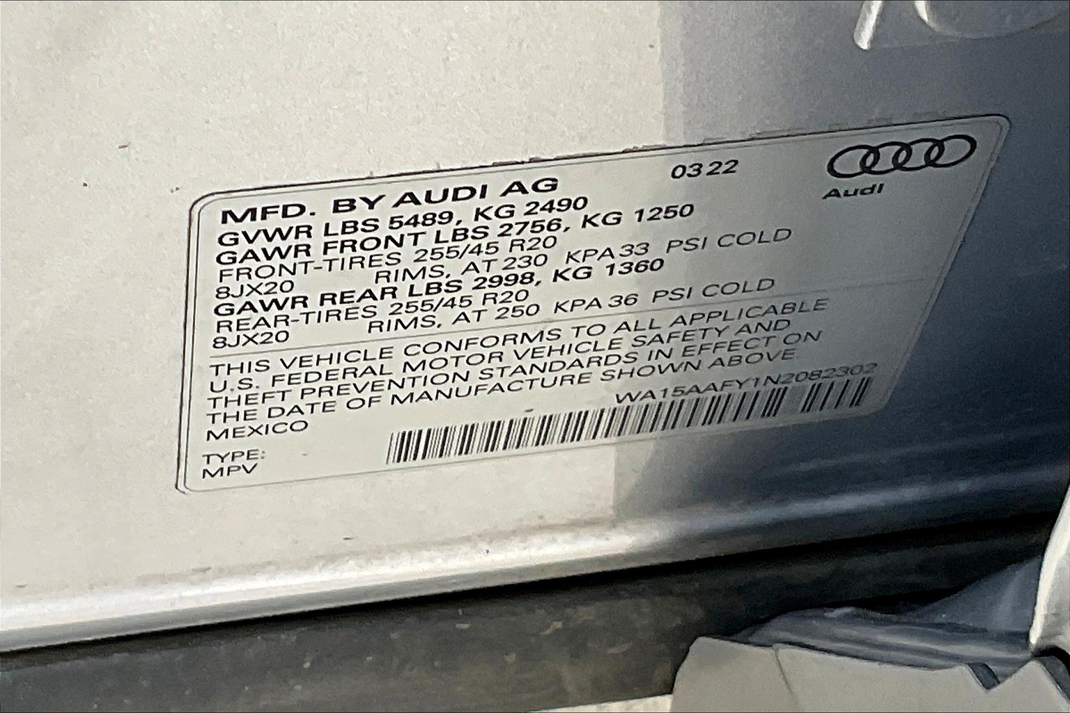 Q5 Sportback Premium Plus 45 TFSI quattro