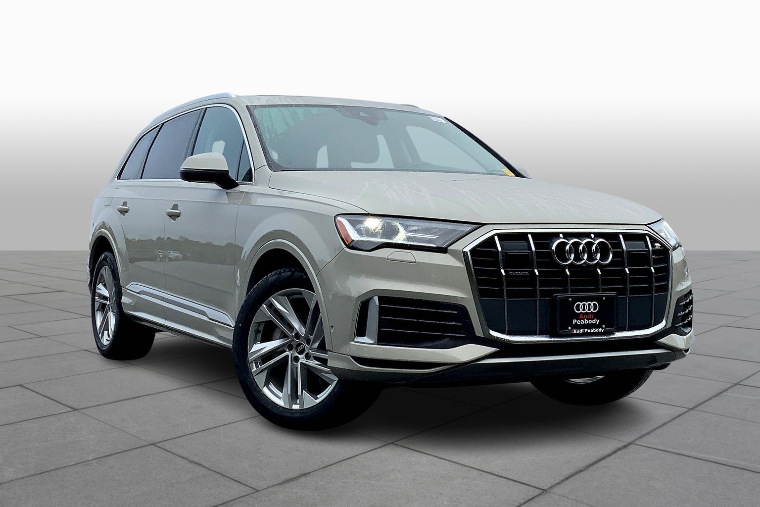 Used 2021 Audi Q7 Premium Plus with VIN WA1LXAF77MD035517 for sale in Hanover, MA