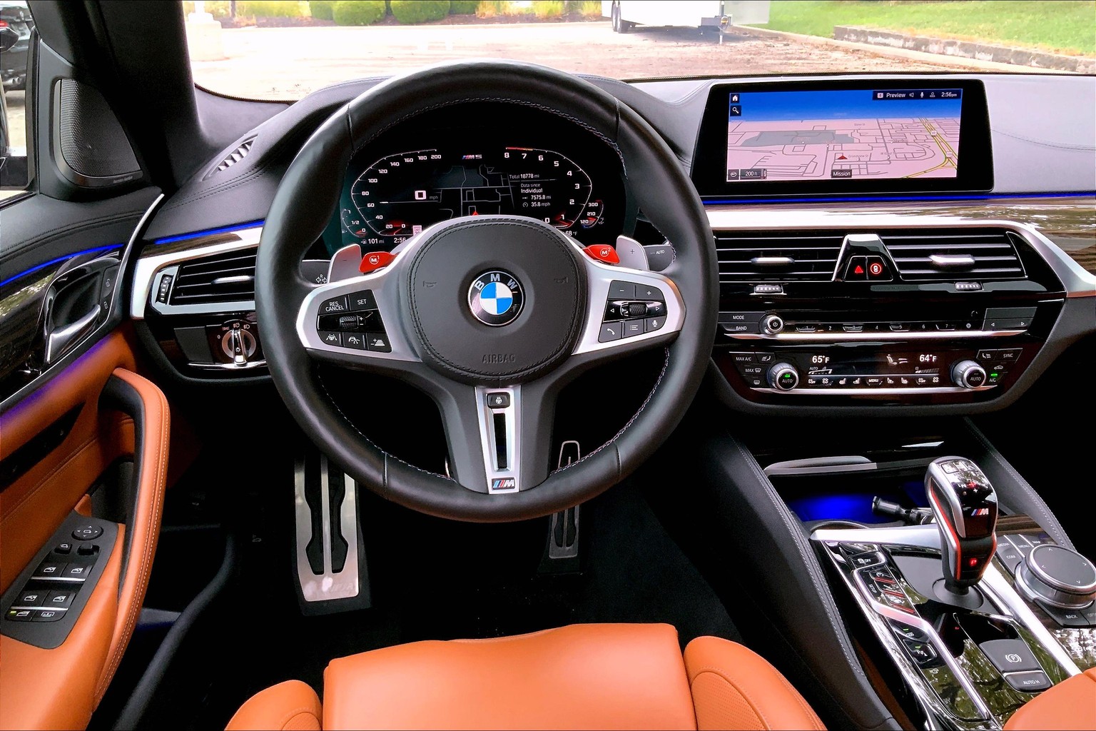 2022 bmw m5 dashboard speedometer