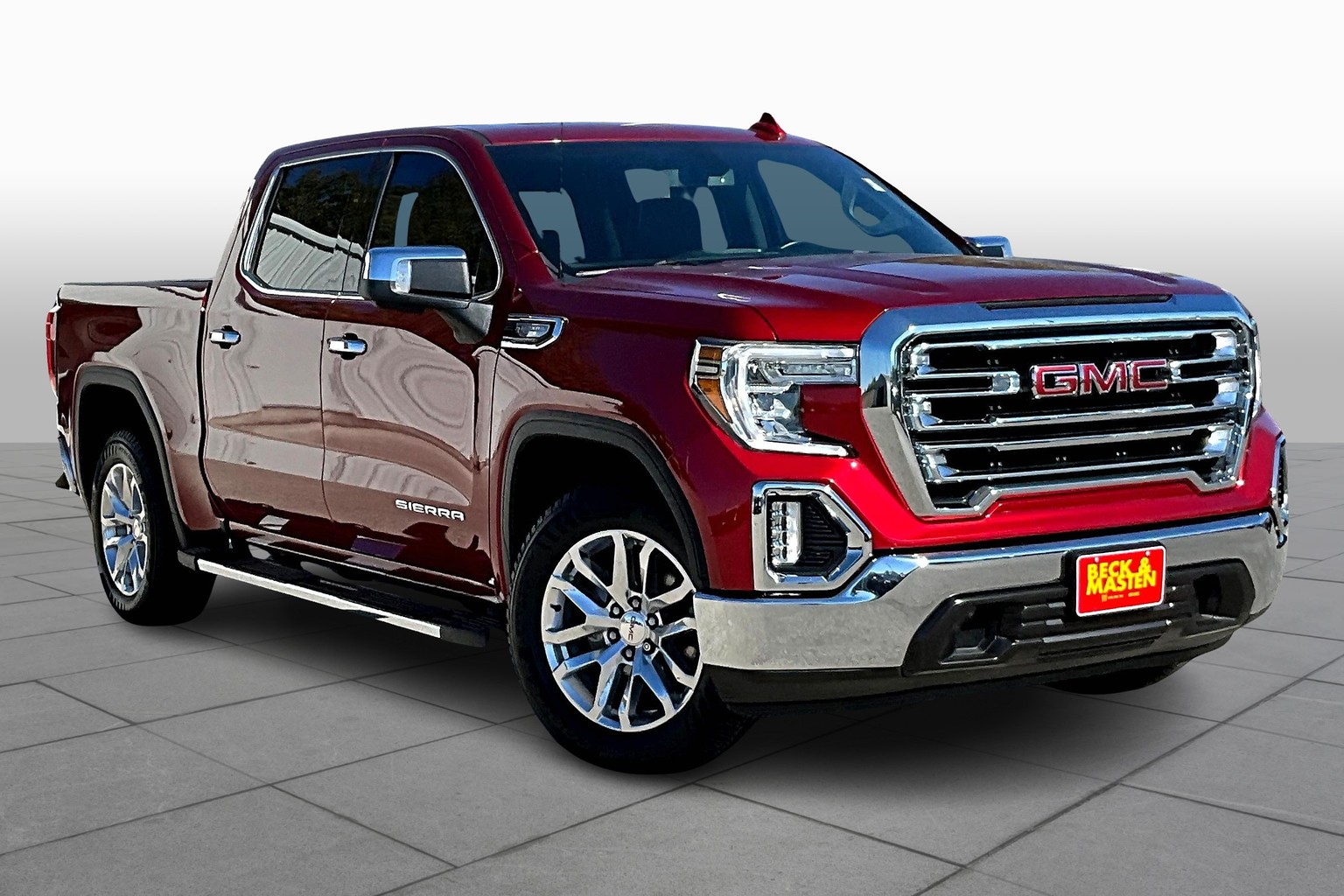 Used 2021 GMC Sierra 1500 SLT with VIN 3GTP8DED9MG441282 for sale in League City, TX