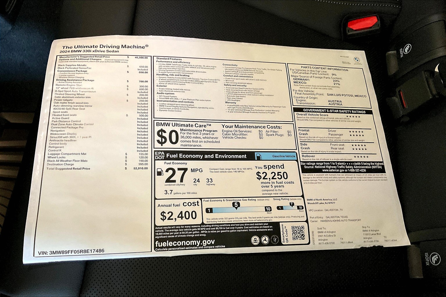 3 Series Sedan 330i xDrive