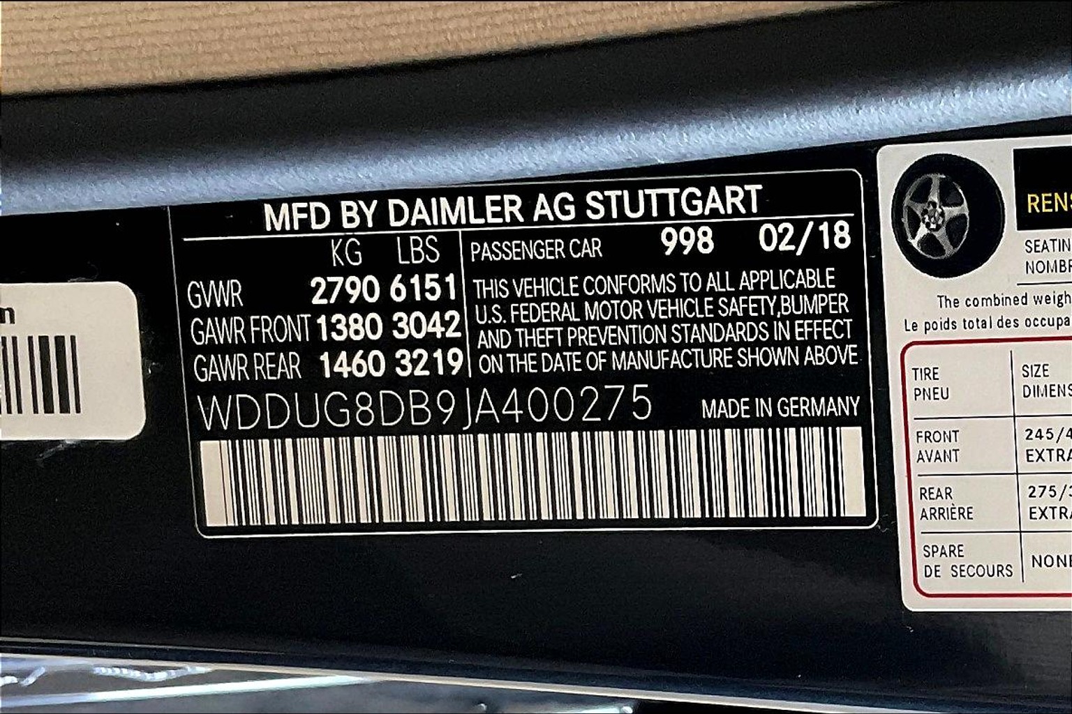 S-Class Sedan S 560
