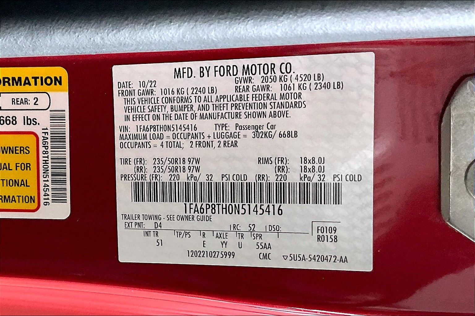 Mustang EcoBoost Premium