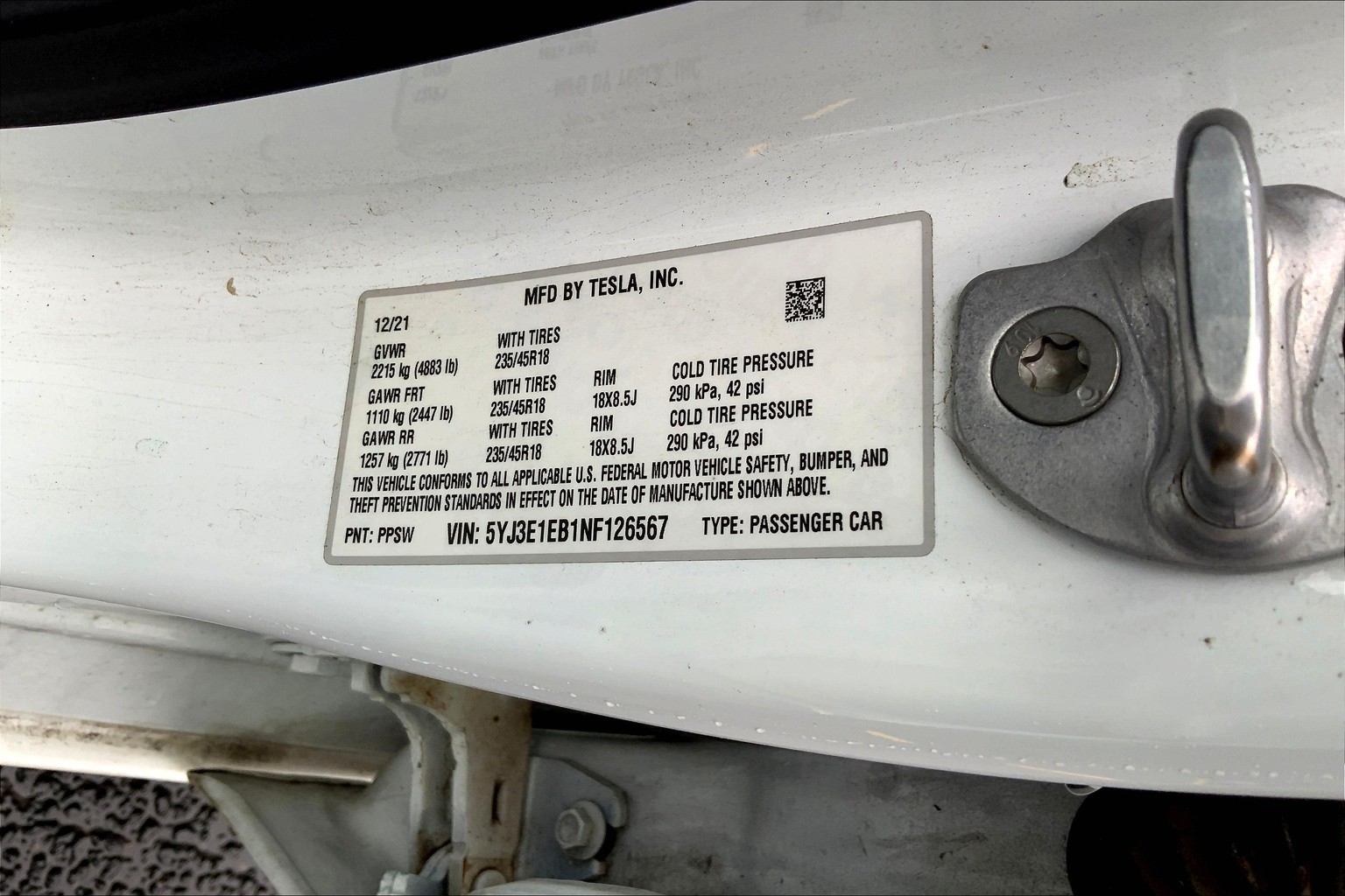 Model 3 Long Range
