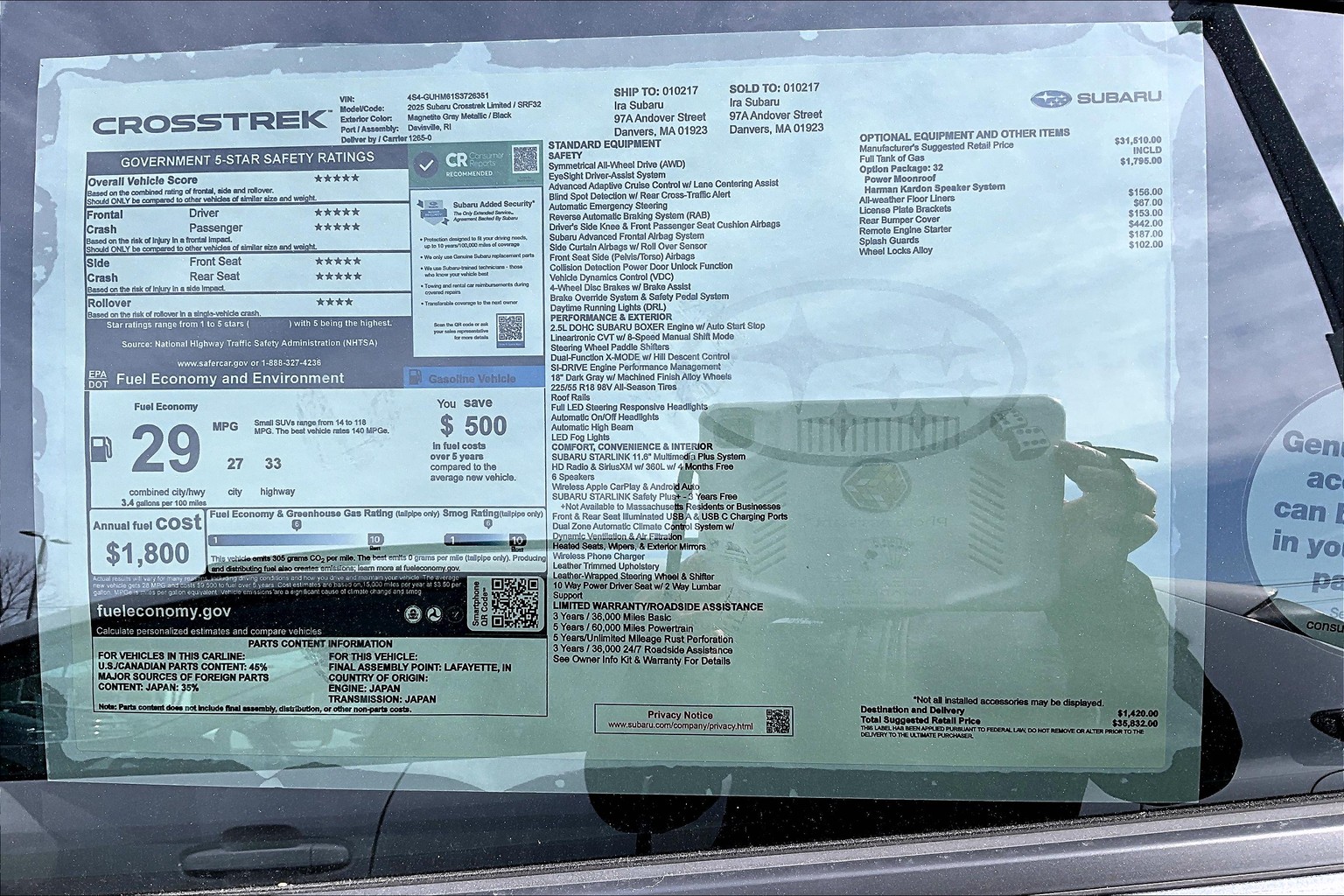 Crosstrek Limited