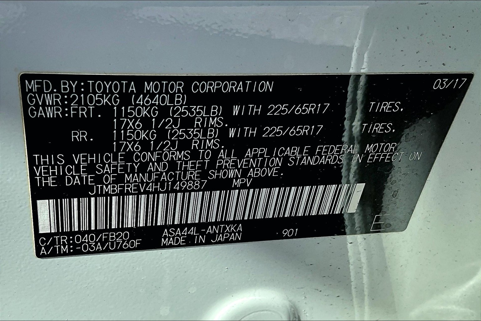 RAV4 LE