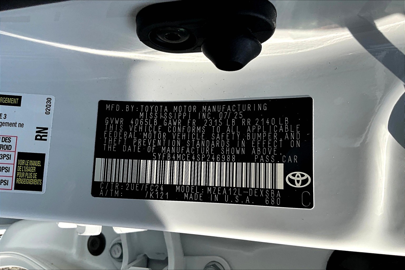 2025 Toyota Corolla SE photo 16