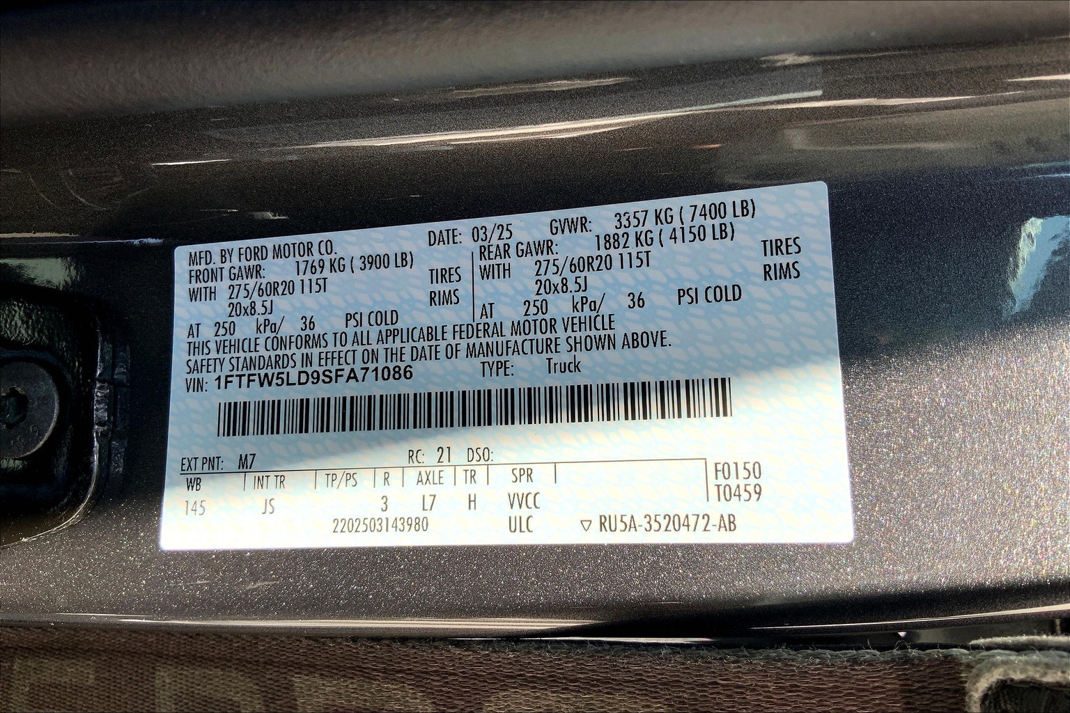 F-150 SuperCrew Lariat