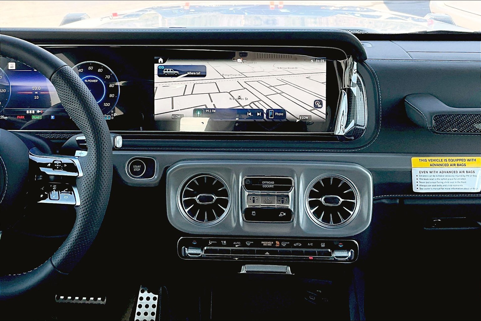 G 580 with EQ SUV