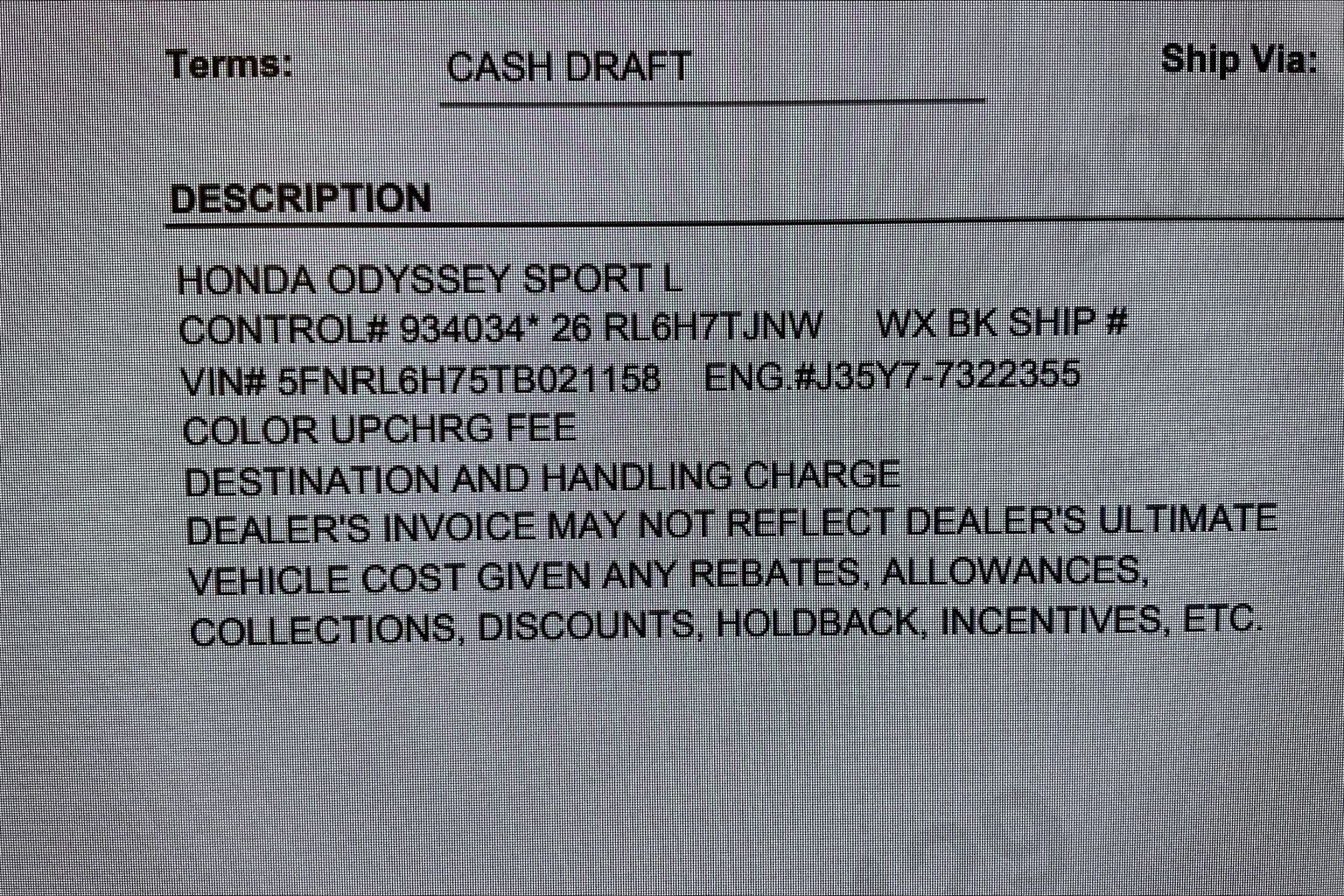 2026 Honda Odyssey Sport L - Photo 19