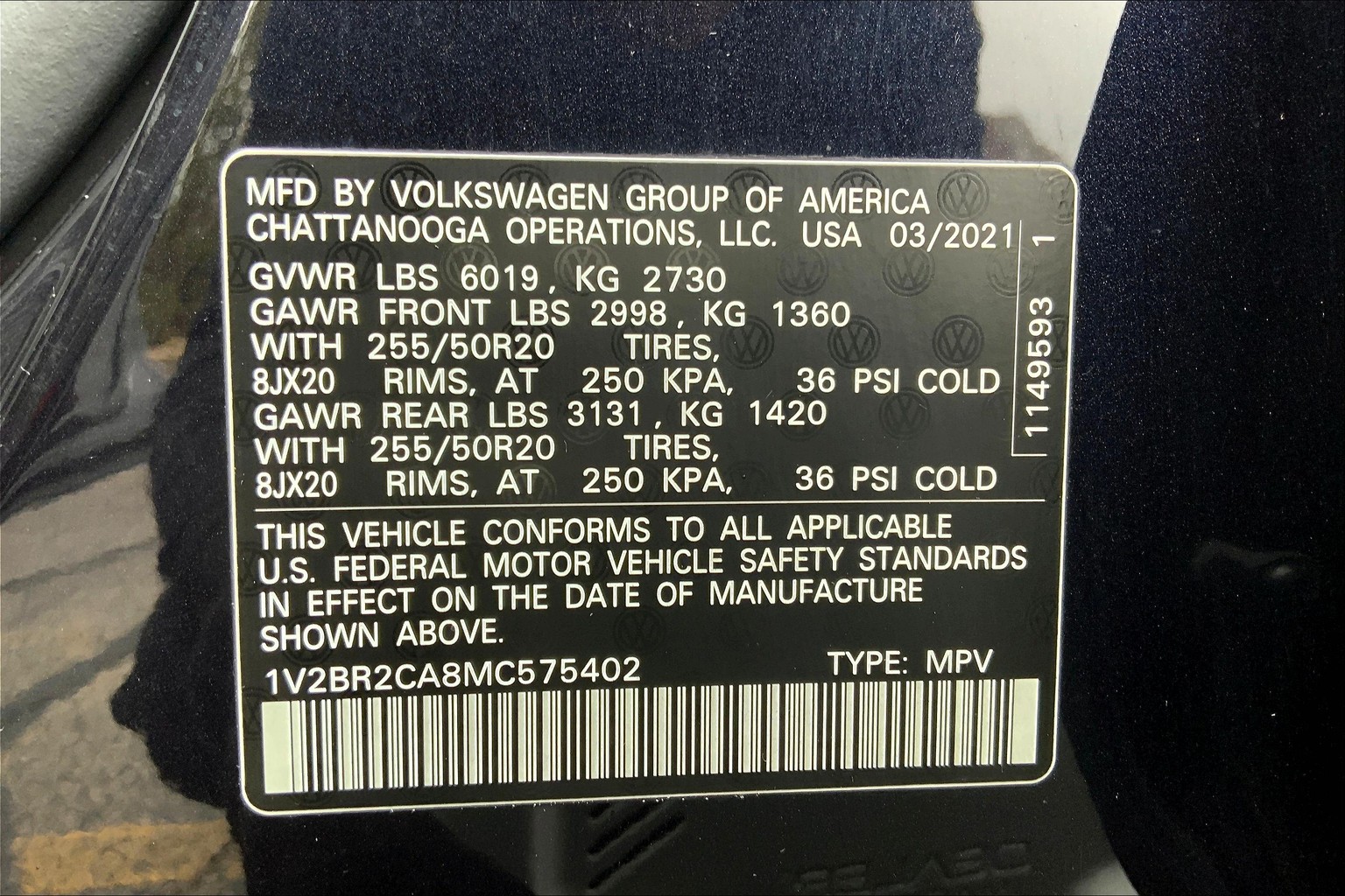 Atlas 2021.5 V6 SEL 4MOTION