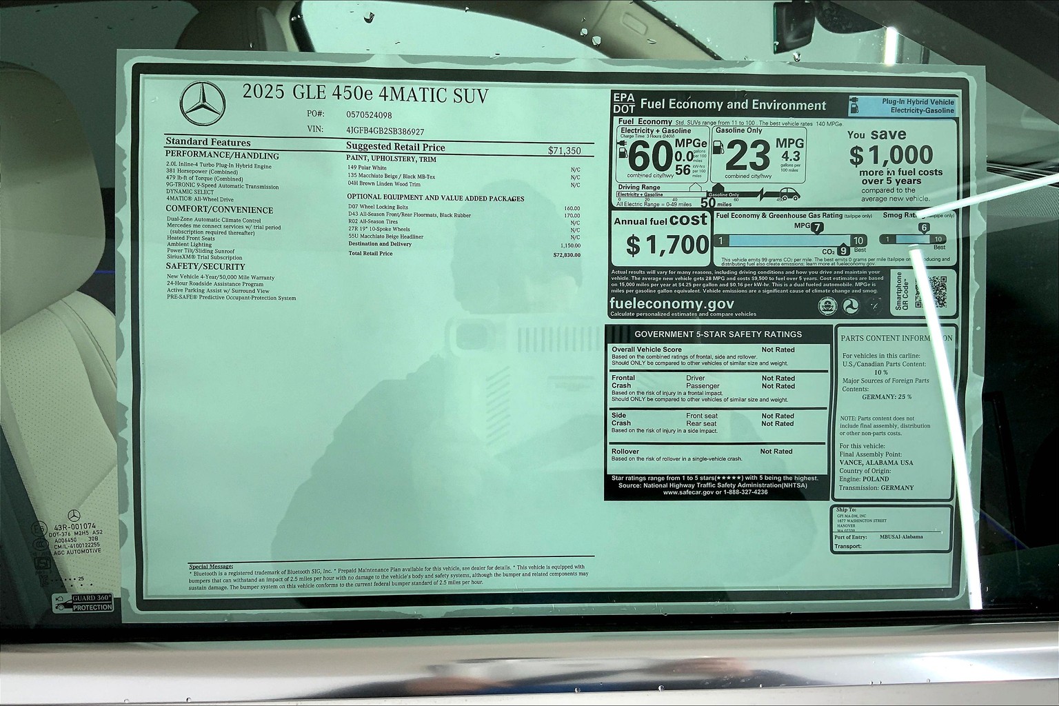 GLE 450E 4MATIC SUV