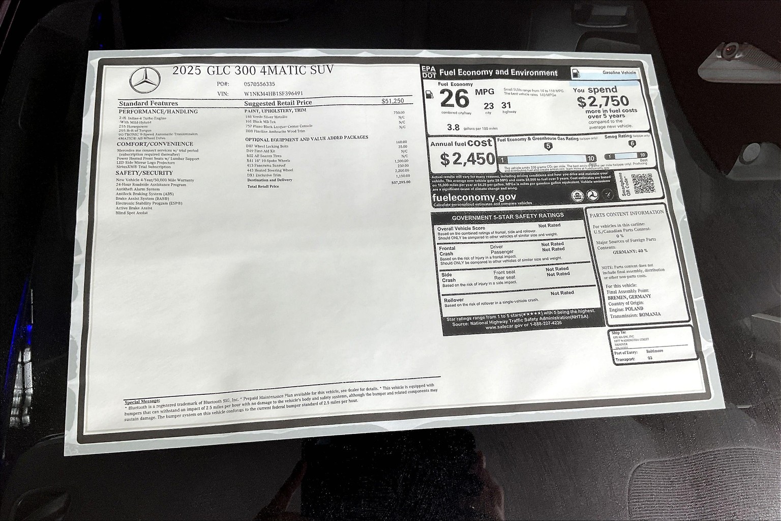 GLC 300 4MATIC SUV