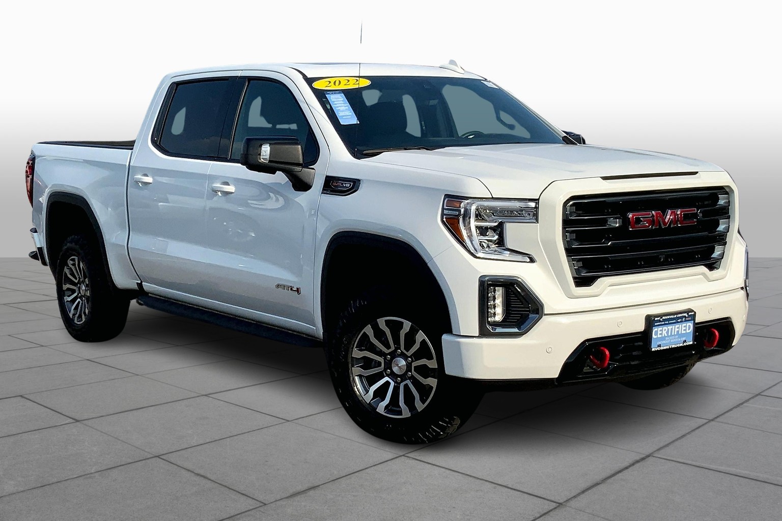 Certified 2022 GMC Sierra 1500 Limited AT4 with VIN 3GTP9EEL1NG159763 for sale in Rockville Centre, NY