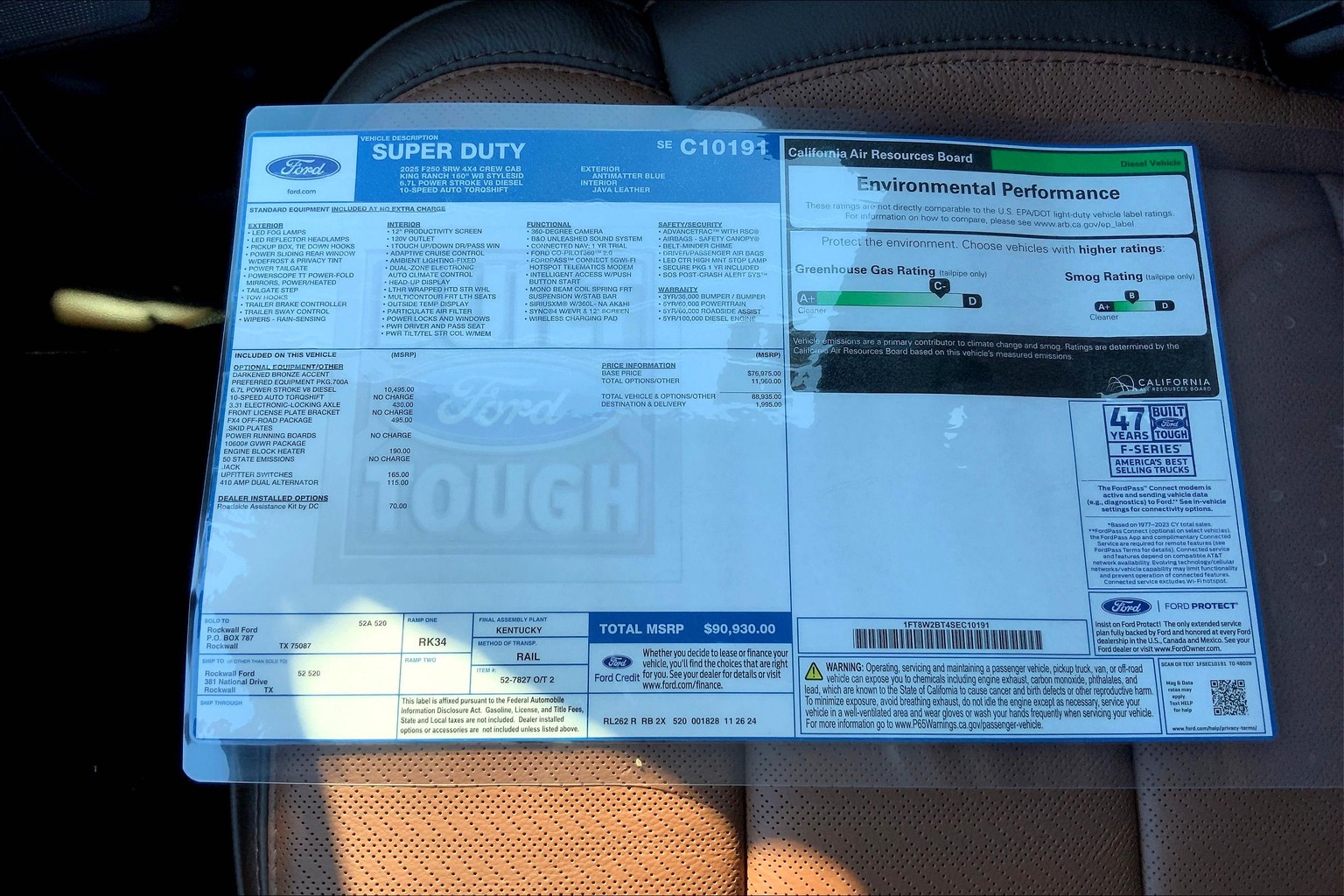 F-250 Super Duty SuperCrew King Ranch