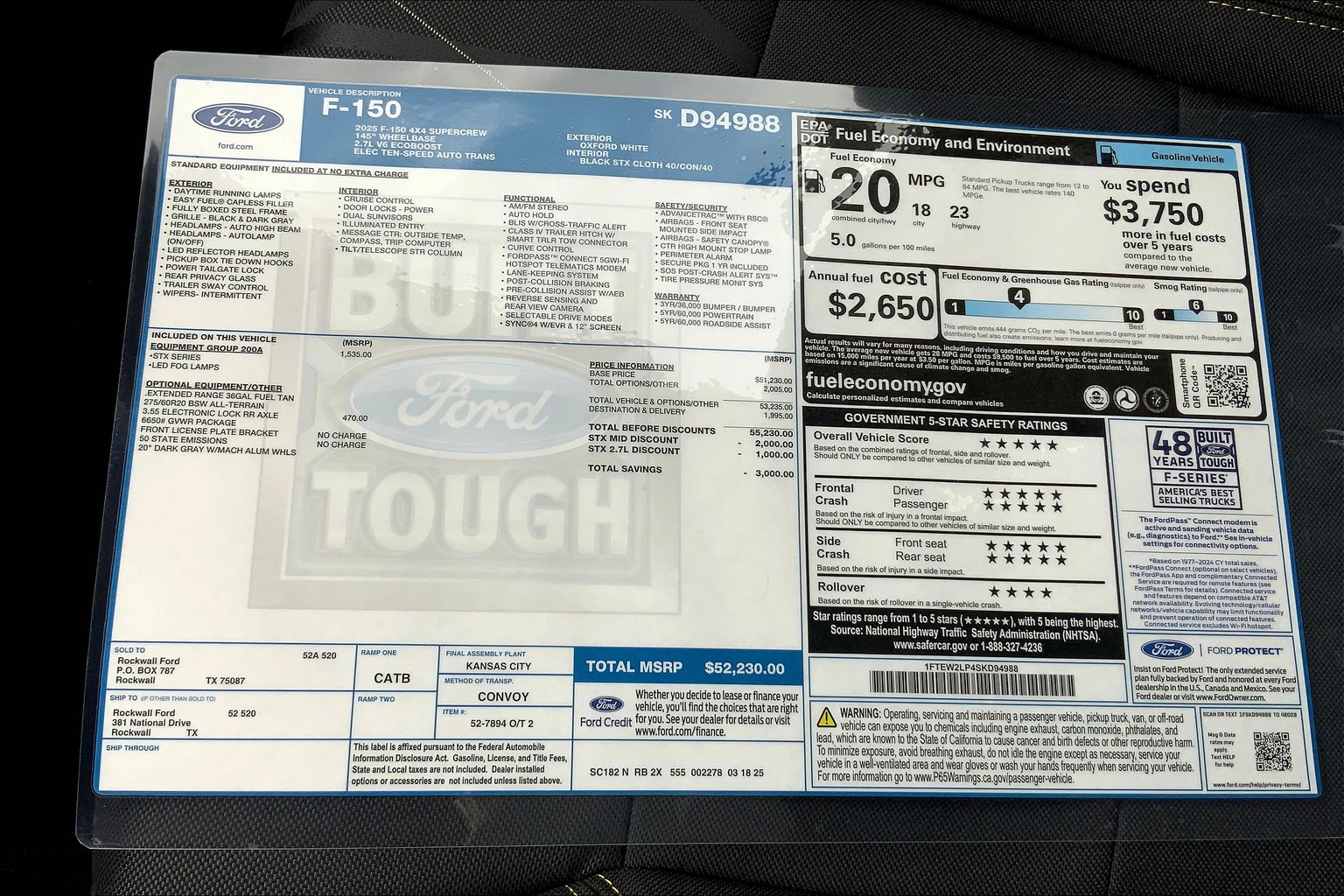 F-150 SuperCrew STX