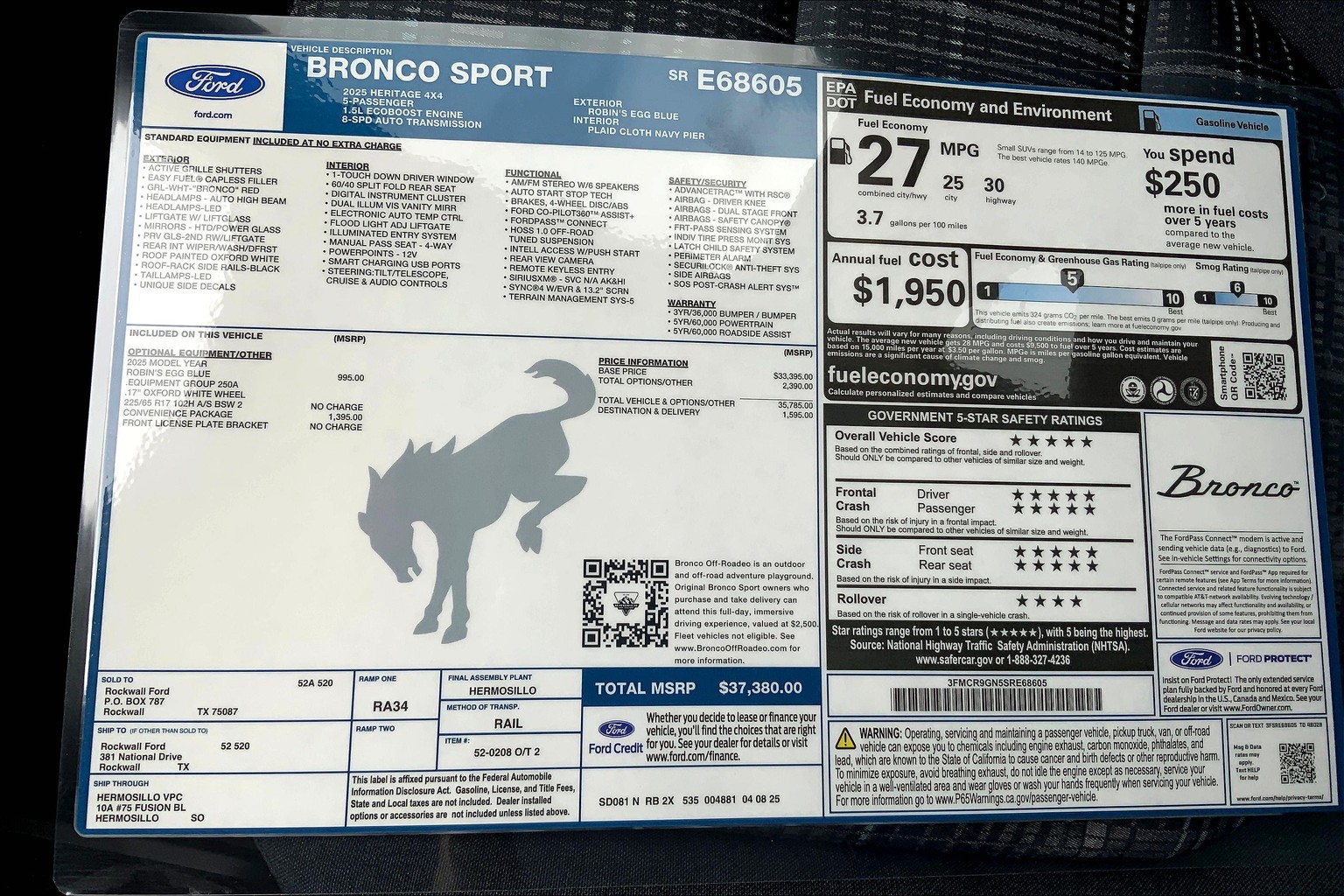 Bronco Sport Heritage