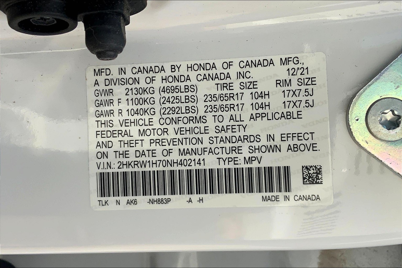 CR-V Special Edition