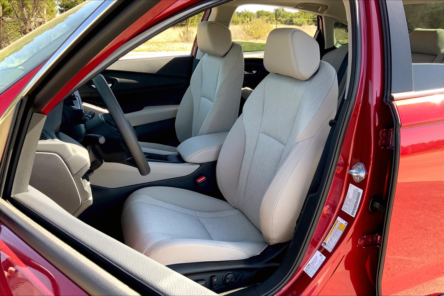 Which Honda Accord Has Red Interior?