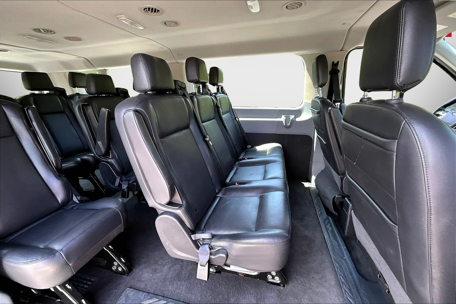 Ford Transit Passenger Van Inside Ford Transit 350 HD With Towing