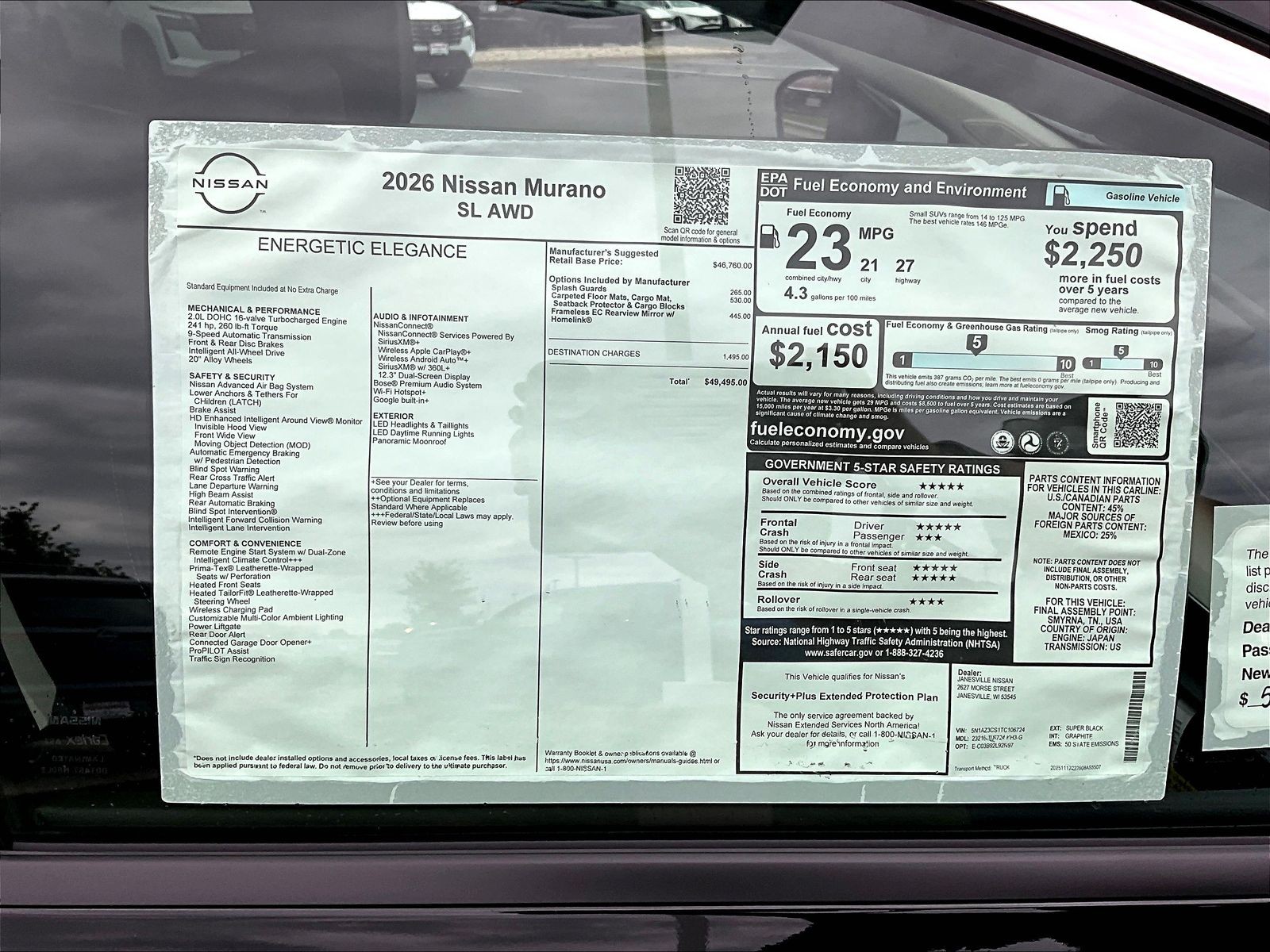 2026 Nissan Murano SL - Photo 15