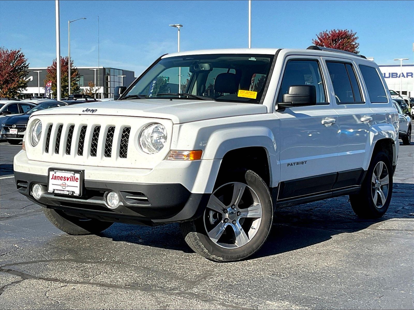 Used 2017 Jeep Patriot High Altitude Edition with VIN 1C4NJRFB7HD107762 for sale in Janesville, WI