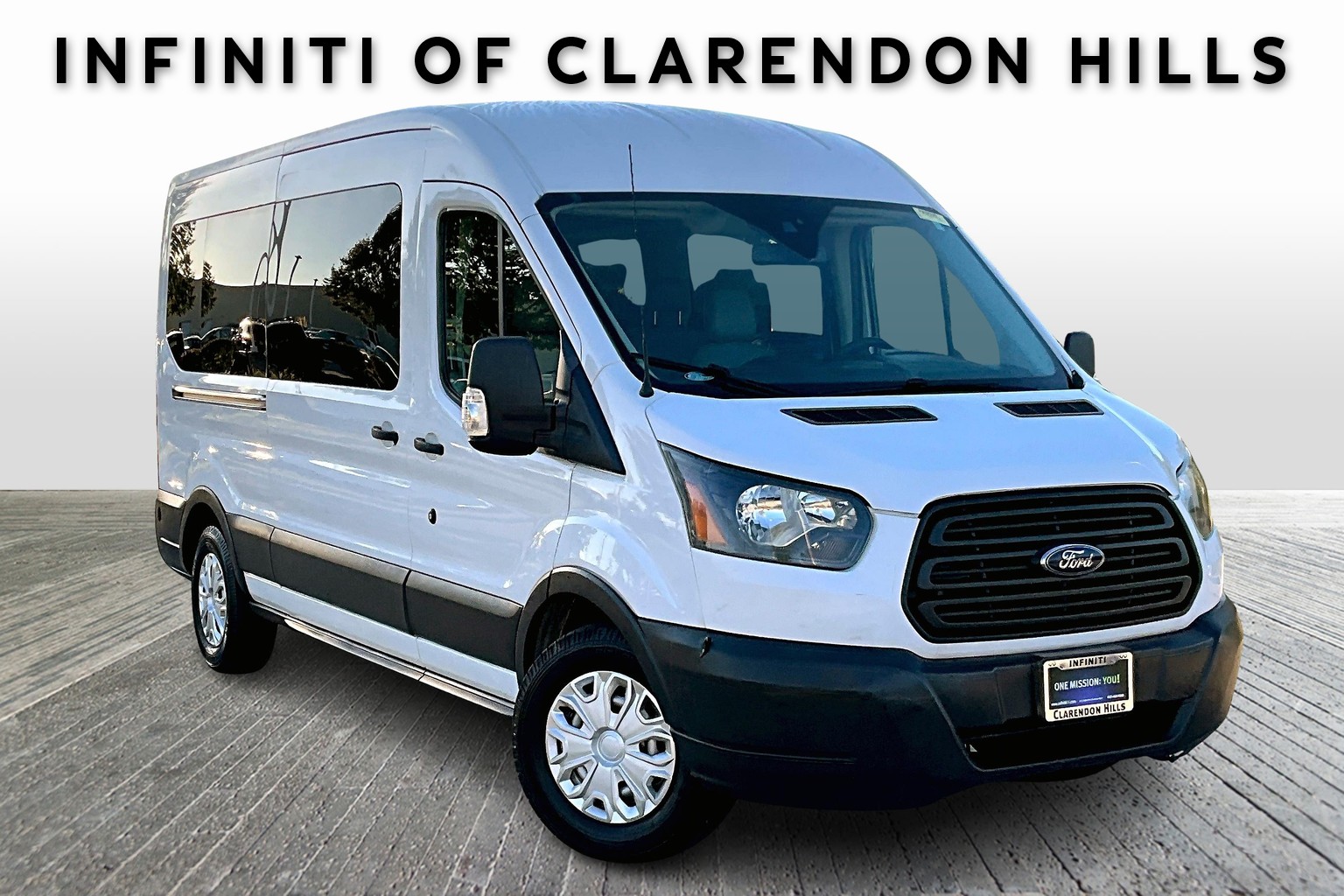 CPO Oxford White 2017 Ford Transit Wagon XL for Sale in Clarendon