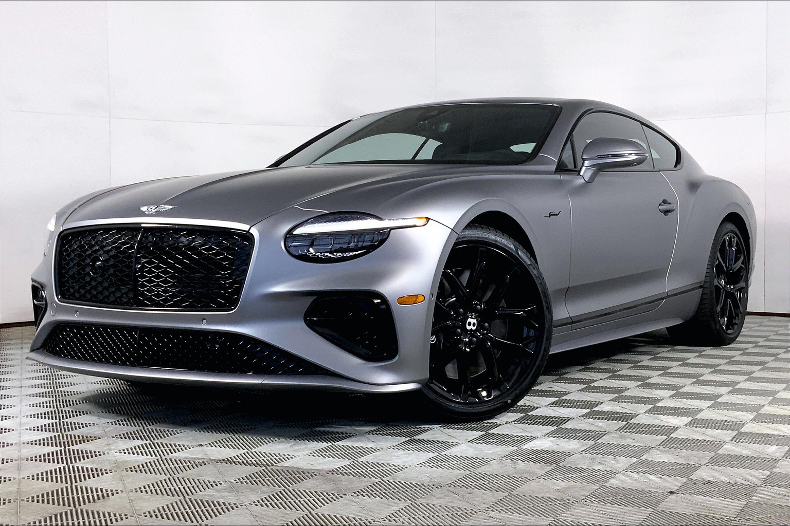 New Light Gray Satin By Mulliner 2025 Bentley Continental GT Speed 