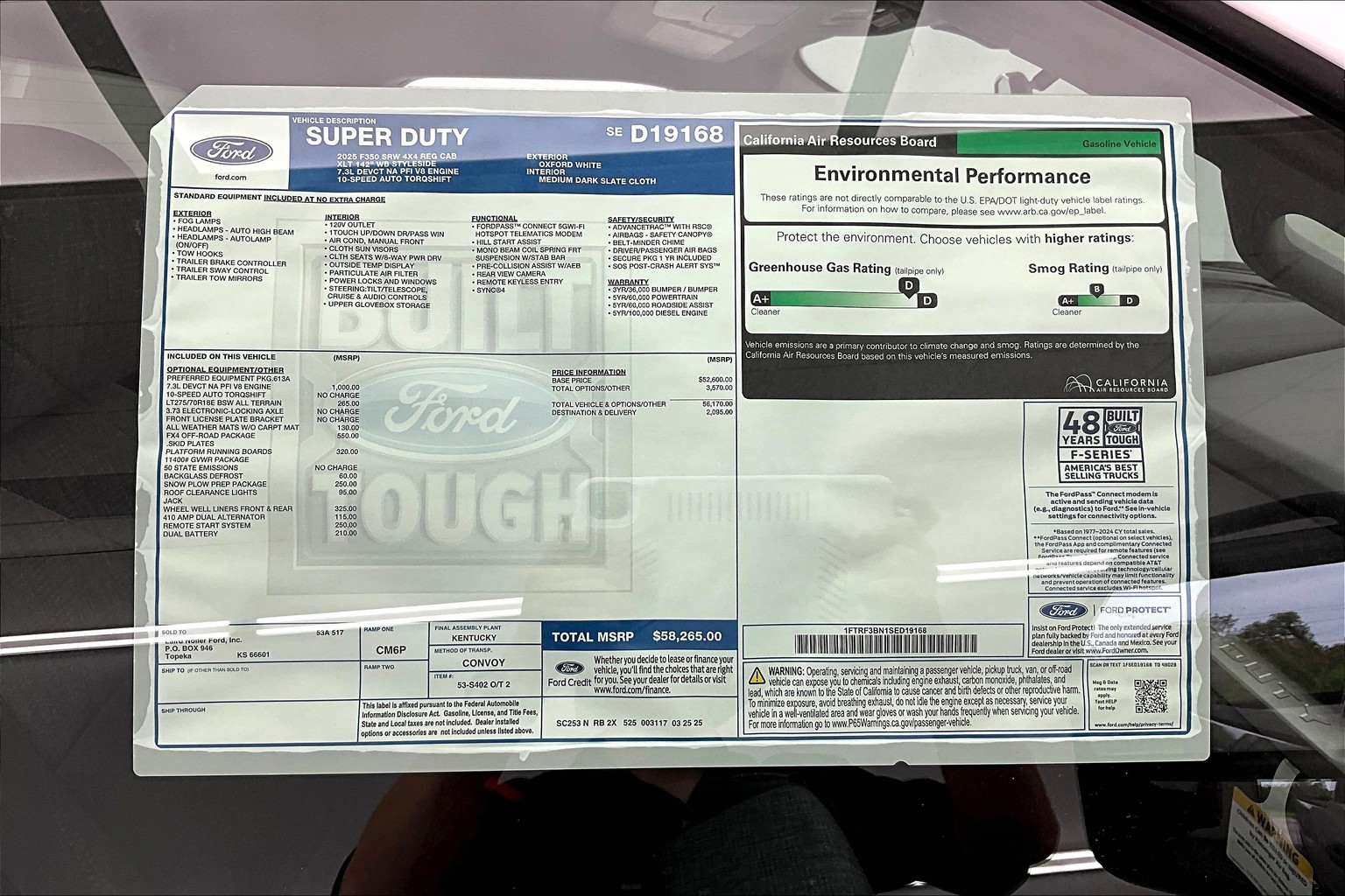 New 2025 Ford Super Duty F-350® XLT Regular Cab in Lawrence