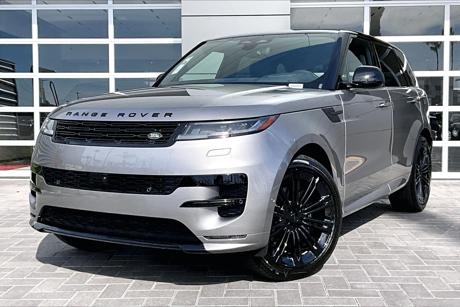 3D Land Rover Range Rover Stainless Steel License Plate Frame - Black Metal-752738