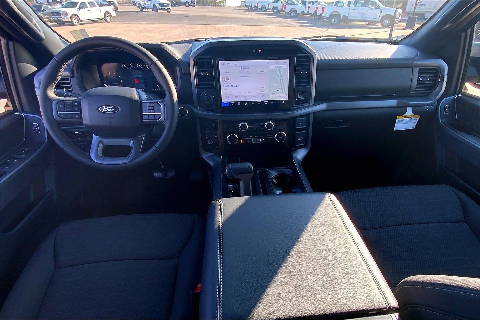 2026 Ford F-150 XLT Agate Black Metallic at Lufkin Ford