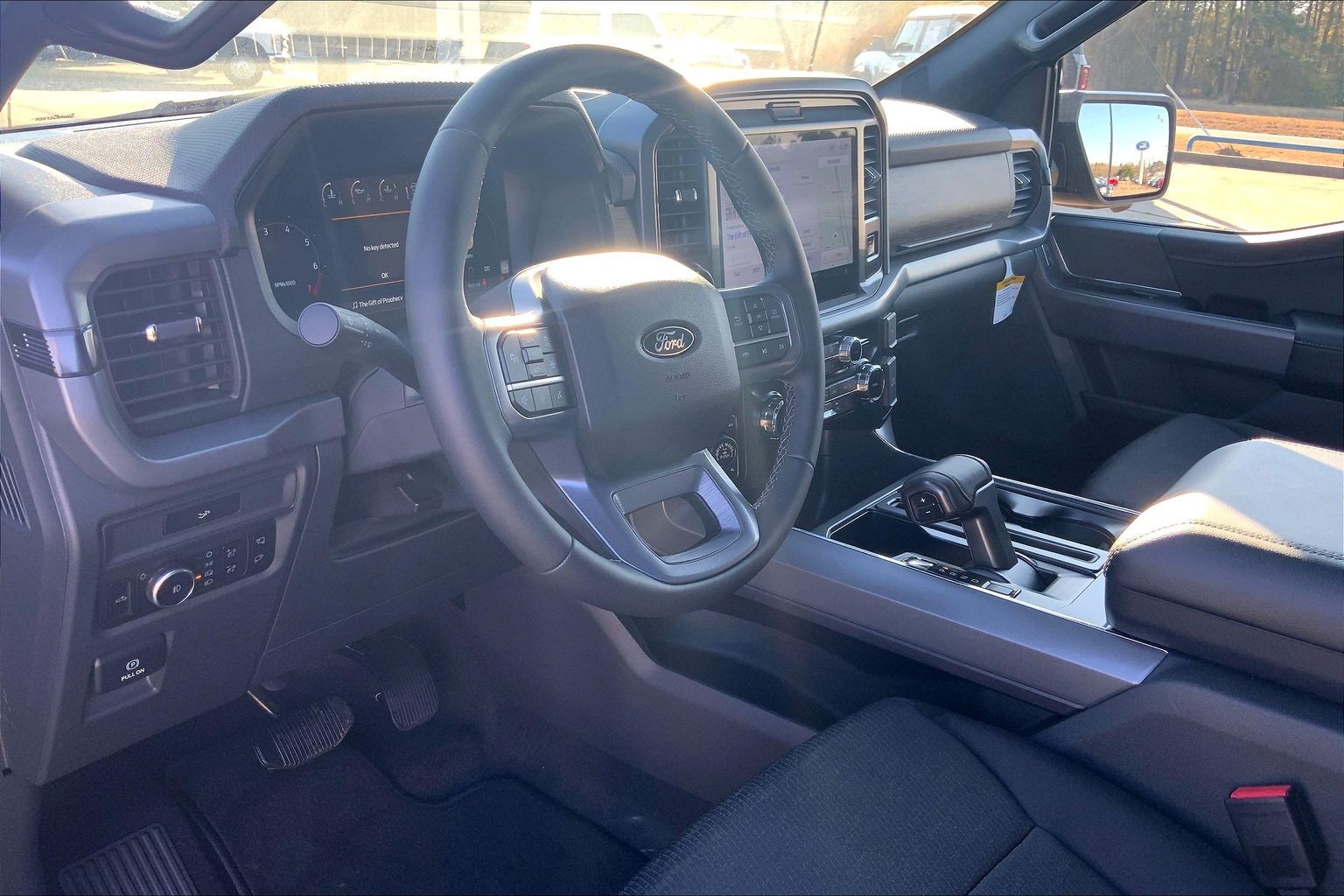 2026 Ford F-150 XLT Agate Black Metallic at Lufkin Ford