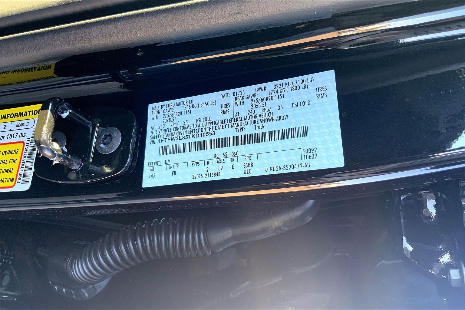 2026 Ford F-150 XLT Agate Black Metallic at Lufkin Ford