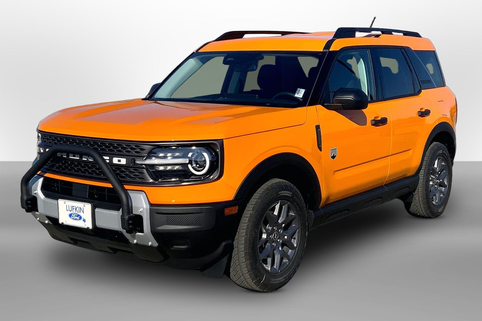 2026 Ford Bronco Sport Big Bend Orange Fury Metallic Tri-Coat at Lufkin Ford