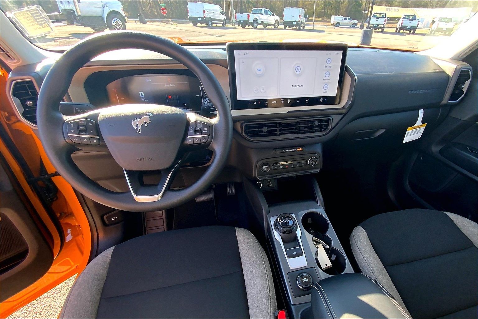 2026 Ford Bronco Sport Big Bend Orange Fury Metallic Tri-Coat at Lufkin Ford