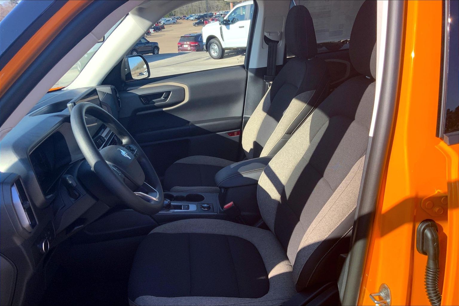 2026 Ford Bronco Sport Big Bend Orange Fury Metallic Tri-Coat at Lufkin Ford