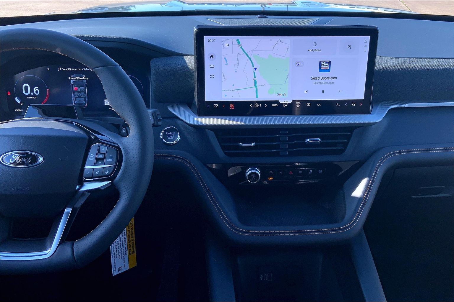 2026 Ford Explorer Tremor Vapor Blue Metallic at Lufkin Ford