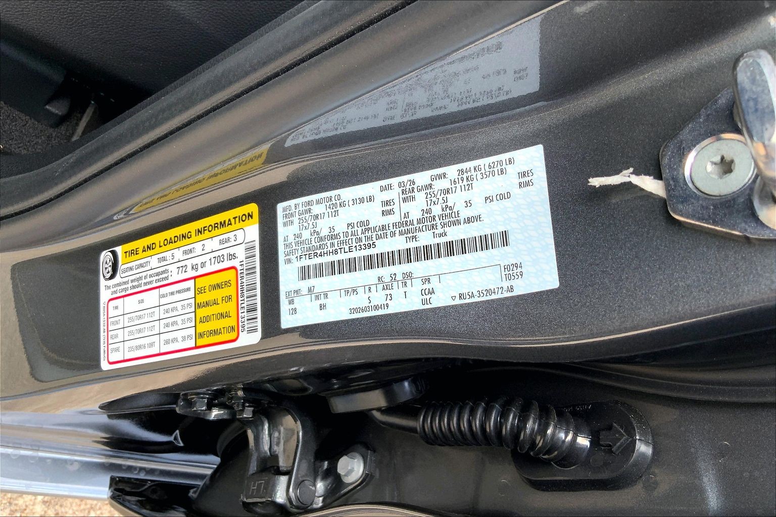 2026 Ford Ranger XLT Carbonized Gray Metallic at Lufkin Ford