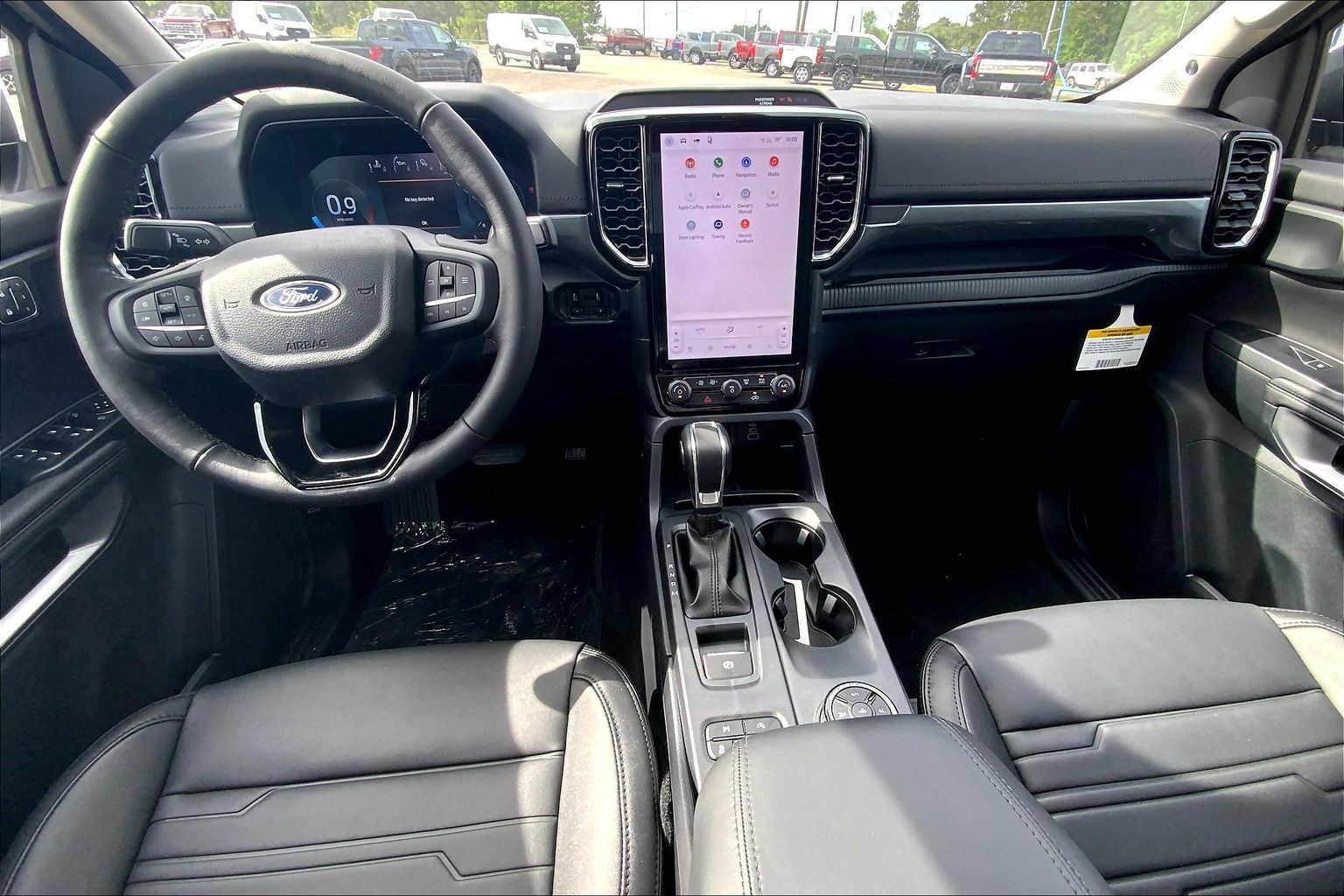 2026 Ford Ranger LARIAT Oxford White at Lufkin Ford