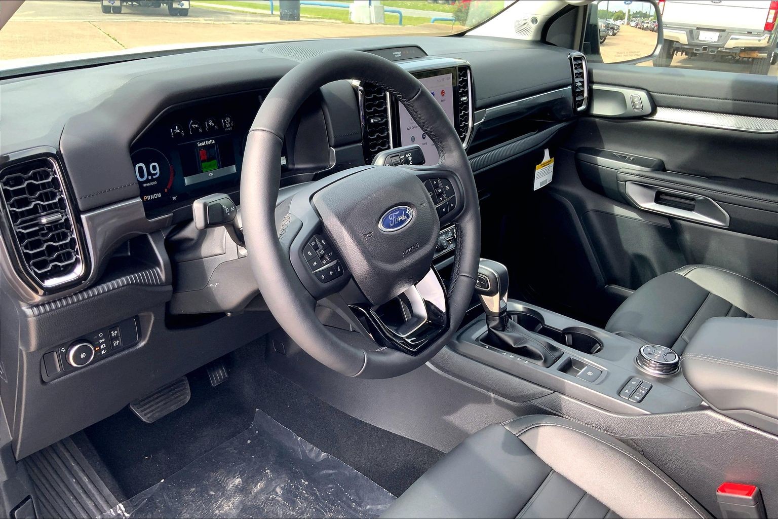 2026 Ford Ranger LARIAT Oxford White at Lufkin Ford