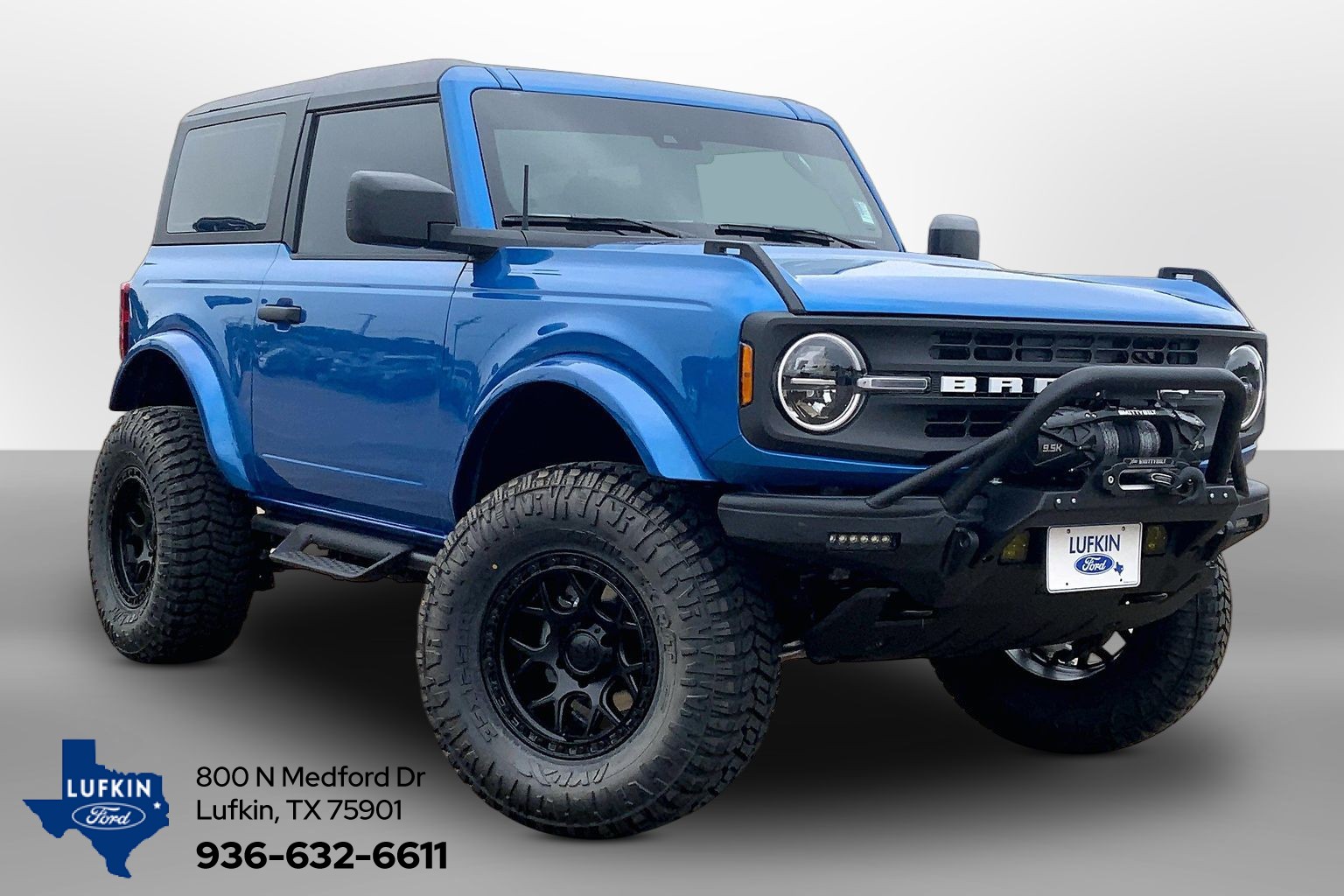 2026 Ford Bronco Base 2 Door 4x4 Velocity Blue at Lufkin Ford