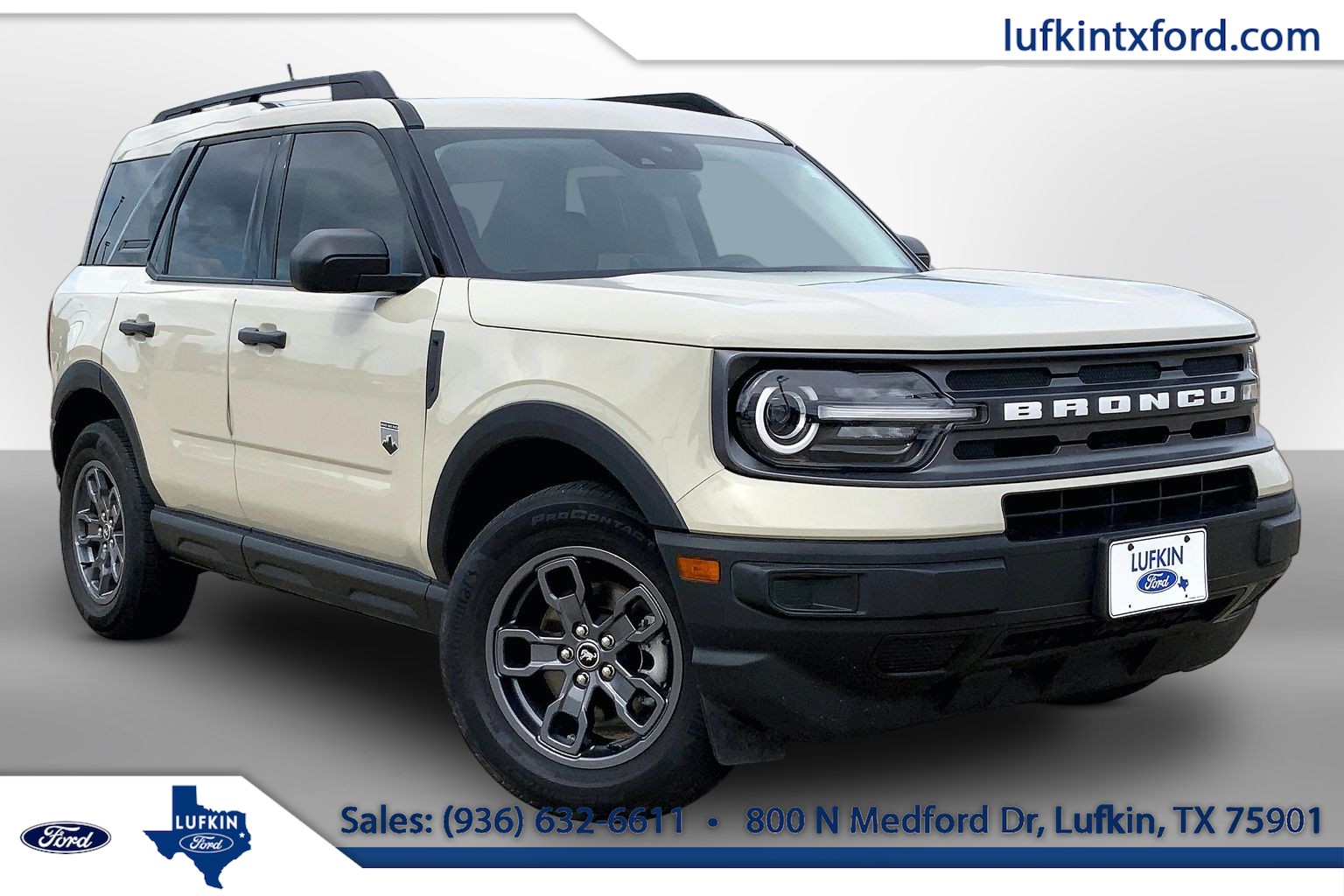 2024 Ford Bronco Sport Big Bend Desert Sand at Lufkin Ford