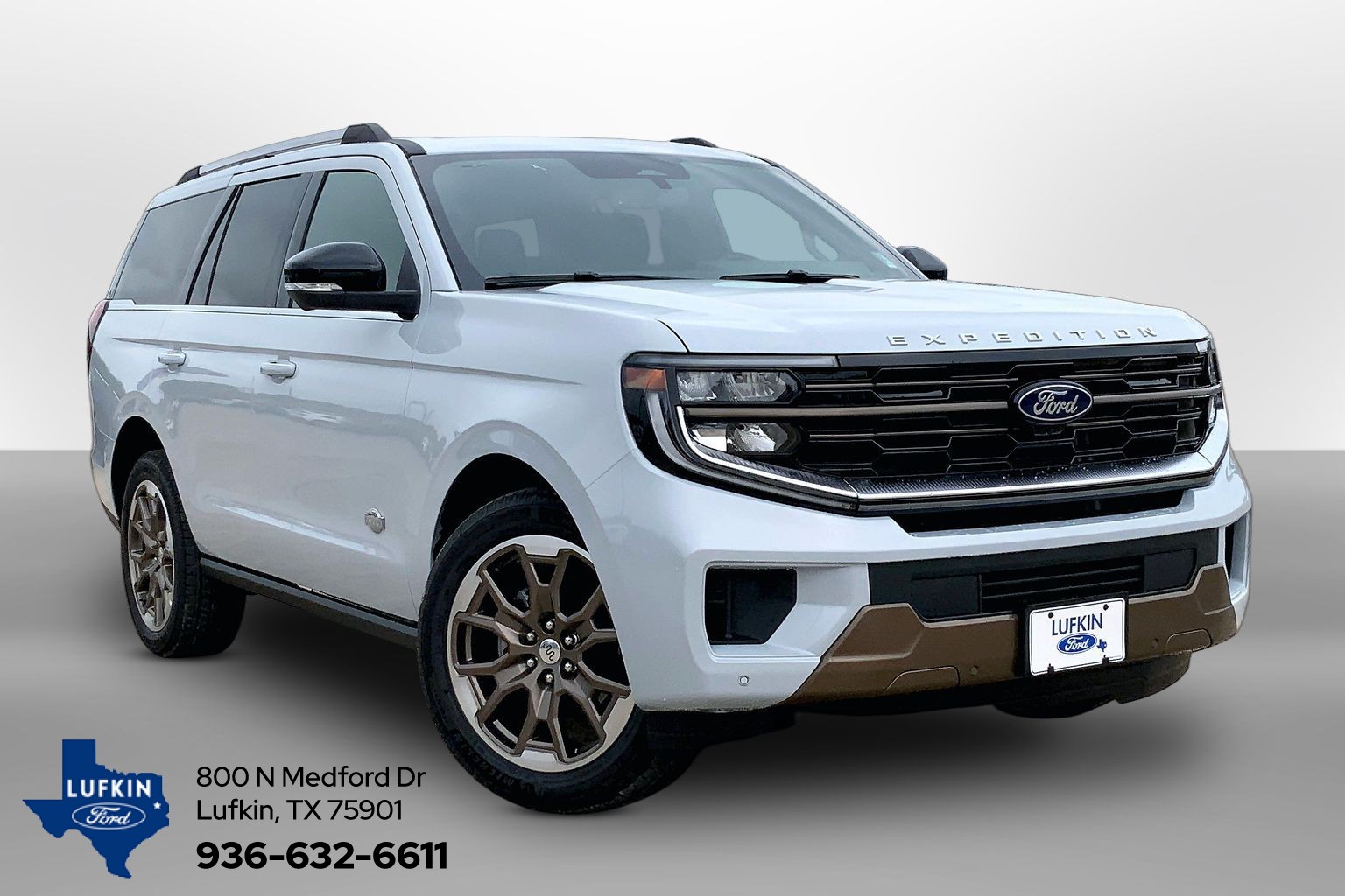 2026 Ford Expedition King Ranch Space Silver at Lufkin Ford